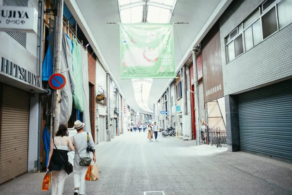 尾道の商店街