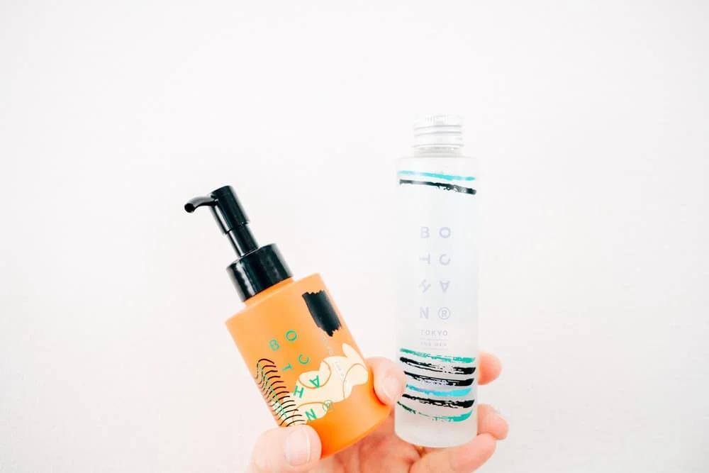 BOTCHANの化粧水と乳液