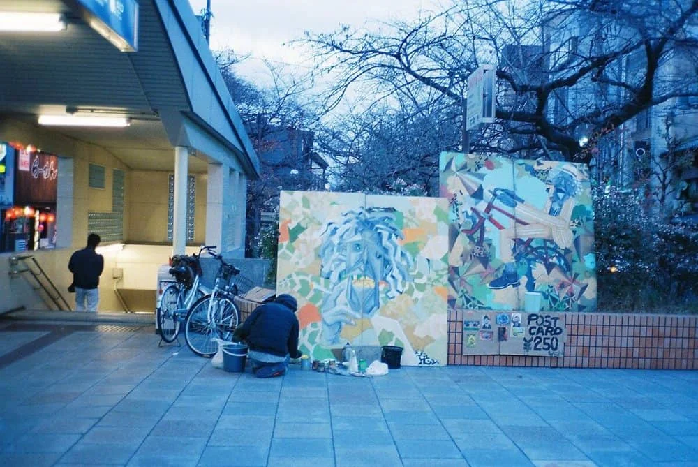 ストリートペインティング