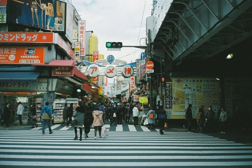 CONTAX T2で撮ったアメ横
