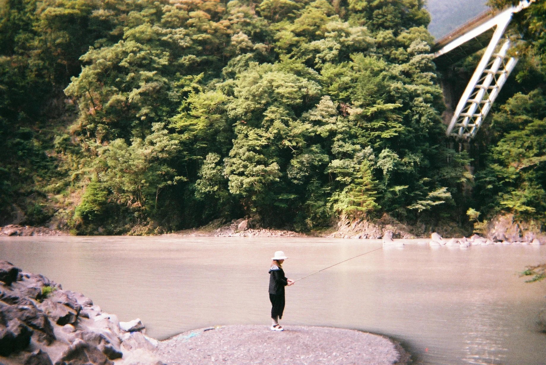 キャンプと写ルンです